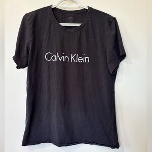 🎉4/30$🎉 Calvin Klein Black Logo T-Shirt - Size XL